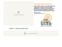 Tablet Screenshot of escolaharmonia.com.br